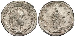 Ancient Coins - Gordian III 238-244 A.D. Antoninianus Rome mint Near EF