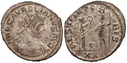 Ancient Coins - Aurelian 270-275 A.D. Antoninianus Rome Mint EF