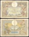 World Coins - FRANCE Banque de France 1 August 1935 100 Francs Fine