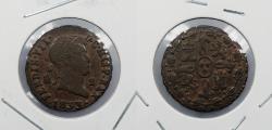 World Coins - SPAIN: 1833 Ferdinand VII 2 Maravedis