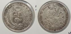 World Coins - PERU Republic 1896-.F. 1/5 Sol