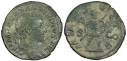 Ancient Coins - Severus Alexander 222-235 A.D. Sestertius Rome Mint VF
