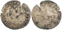 World Coins - LOWLANDS Liege Robert de Berghes 1561 Patard Fine