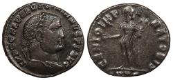 Ancient Coins - Galerius 305-311 A.D. Follis Rome Mint Good VF