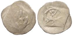 World Coins - GERMAN STATES Hall (in Swabia) Anonymous Civic Issue Circa 14th Century Handheller EF