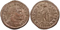 Ancient Coins - Diocletian 284-305 A.D. Follis Trier Mint Good VF
