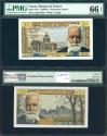 World Coins - FRANCE Banque de France 1959-1965; 2 May 1963 5 New Francs PMG PMG 66 EPQ