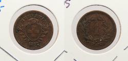 World Coins - SWITZERLAND: 1892 Rappen
