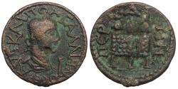 Ancient Coins - Pamphylia Perga Gallienus 253-268 A.D. AE29 VF