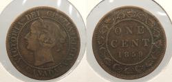 World Coins - CANADA 1859 Cent