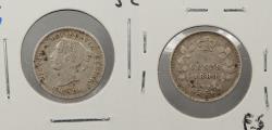 World Coins - CANADA: 1880-H Victoria 5 Cents