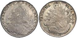 World Coins - GERMAN STATES Bavaria Maximilian III Josef 1767 Konventionsthaler (Thaler) Choice AU