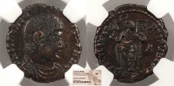 Ancient Coins - Magnentius 350-353 A.D. Centenionalis Trier Mint NGC EF