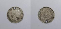 World Coins - NETHERLANDS: 1887 10 Cents