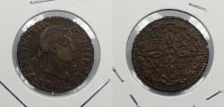 World Coins - SPAIN: 1830 Ferdinand VII 2 Maravedis