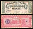 World Coins - MEXICO Estado de Chihuahua June 1915 (10 September 1915) 5 PEsos UNC