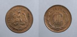 World Coins - MEXICO: 1935 Centavo