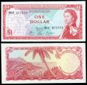 World Coins - EAST CARIBBEAN STATES East Caribbean Currency Authority. ND (1965) 1 Dollar UNC