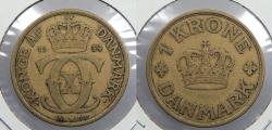 World Coins - DENMARK: 1934 Krone