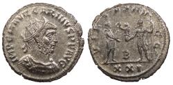 Ancient Coins - Carinus 283-285 A.D. Antoninianus Antioch Mint EF
