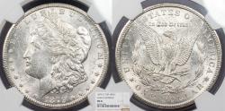 Us Coins - 1879-CC Morgan 1 Dollar (Silver) VAM-3; Capped CC NGC MS-61