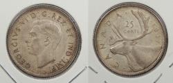 World Coins - CANADA 1937 25 Cents