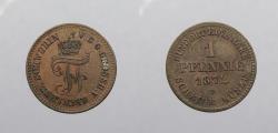 World Coins - GERMAN STATES: Mecklenburg-Schwerin 1872-B 3 Pfennig