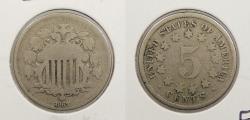 Us Coins - 1867 Shield 5 Cents (Nickel)