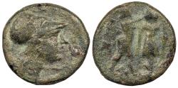 Ancient Coins - Kings of Macedon Antigonos II Gonatas 277-239 B.C. 1/2 Unit Good Fine