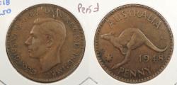 World Coins - AUSTRALIA 1948(p) Penny