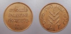 World Coins - PALESTINE: 1941 2 Mils