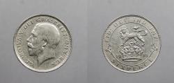 World Coins - GREAT BRITAIN: 1918 George V Sixpence (6 pence)