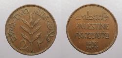 World Coins - PALESTINE: 1927 2 Mils