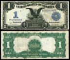 Us Coins - Silver Certificate United States Treasury 1899 1 Dollar F/VF