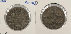 World Coins - GERMAN STATES Saxony (Sachsen) 1861-B Neugroschen