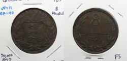 World Coins - GUERNSEY: 1874 8 Doubles