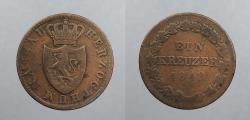 World Coins - GERMAN STATES: Nassau 1842 Kreuzer