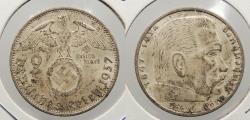 World Coins - GERMANY Third Reich 1937-A 2 Mark