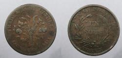 World Coins - CANADA: Lower Canada ND (1836) Bouquet Un Sou Token