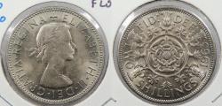 World Coins - GREAT BRITAIN: 1963 QEII Florin