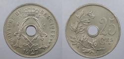 World Coins - BELGIUM: 1927 25 Centimes
