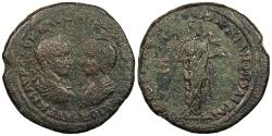 Ancient Coins - Moesia Markianopolis Severus Alexander, with Julia Mamaea 222-235 A.D. Pentassarion Near VF