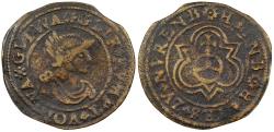 World Coins - GERMAN STATES Nurnberg (Nuremburg) Hans Schultes I, master 1553, died 1584 ND (1553-1584) AE Rechenpfennig jeton VF