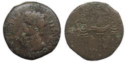 Ancient Coins - Spain Colonia Patricia (Corduba) Augustus 27 B.C. - 14 A.D. Sestertius Fine