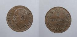 World Coins - ITALY: 1900-R 2 Centesimi