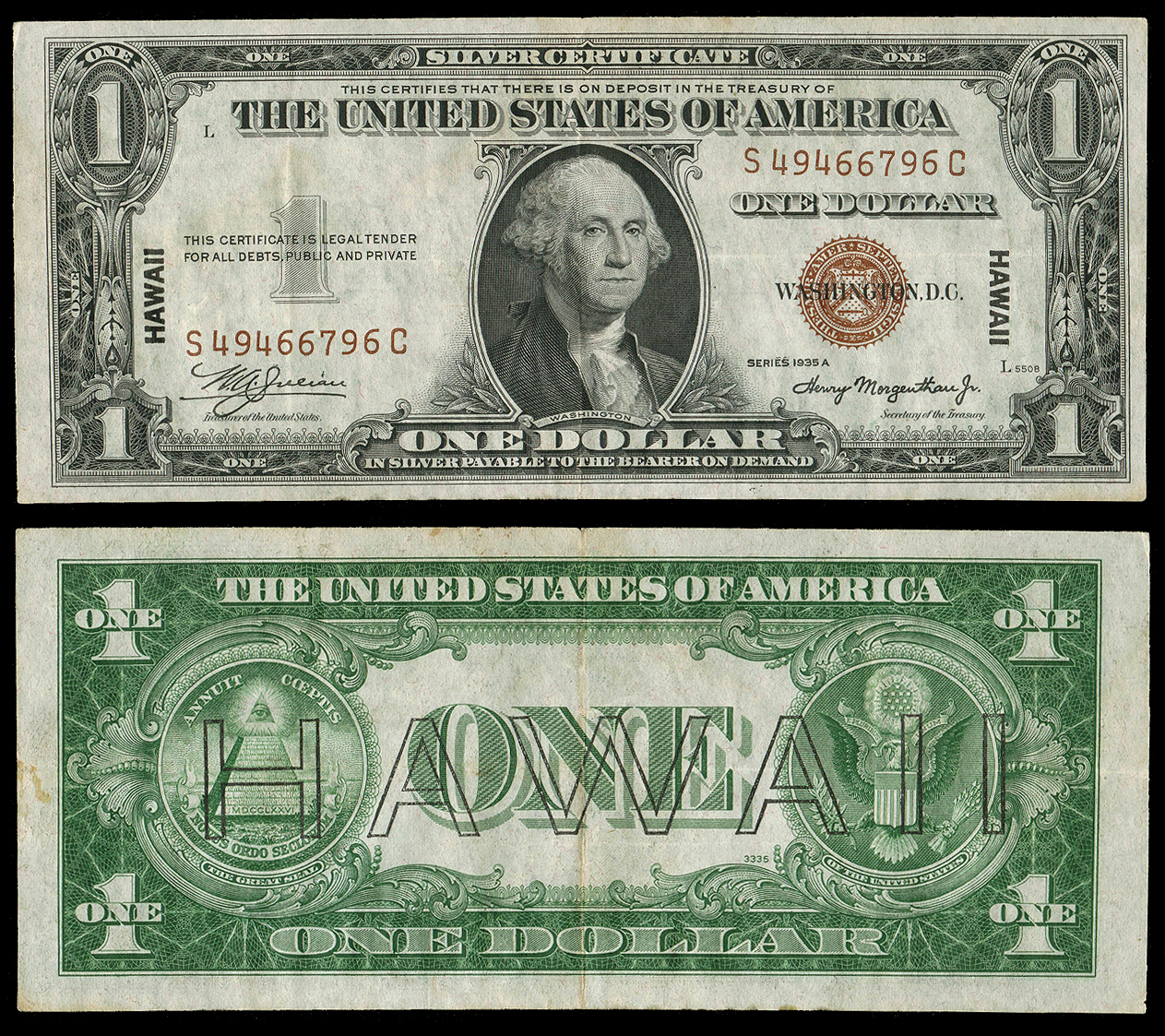 1935-A 1 Dollar VF/EF