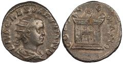 Ancient Coins - Divus Valerian II Died 258 A.D. Antoninianus Rome Mint Good VF