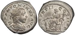 Ancient Coins - Elagabalus 218-222 A.D. Antoninianus Rome Mint Near EF