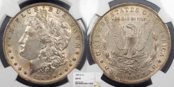 Us Coins - 1889-O Morgan 1 Dollar (Silver) NGC AU-55