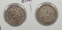 World Coins - PERU: 1912-FG Dinero